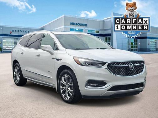 White Frost Tri-Coat 2020 Buick Enclave Avenir