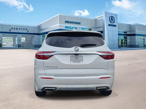 White Frost Tri-Coat 2020 Buick Enclave Avenir