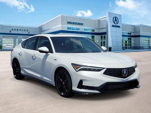 Platinum White Pearl 2026 Acura Integra A-Spec Technology