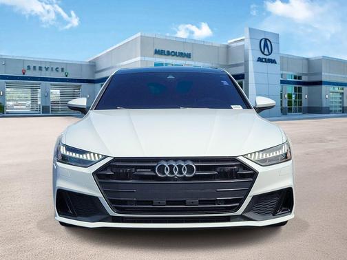 Glacier White Metallic 2020 Audi A7 55 Premium