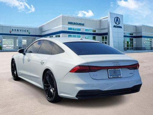 Glacier White Metallic 2020 Audi A7 55 Premium