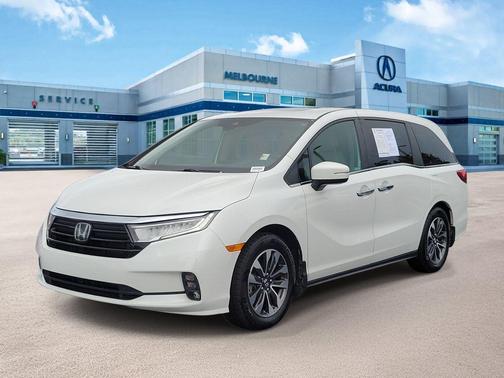 Platinum White Pearl 2022 Honda Odyssey EX-L