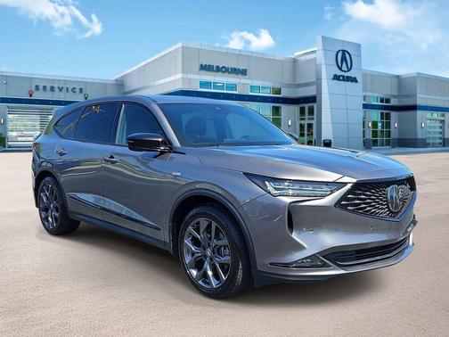 Liquid Carbon Metallic 2024 Acura MDX A-Spec