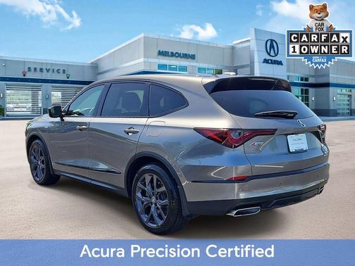 Liquid Carbon Metallic 2024 Acura MDX A-Spec