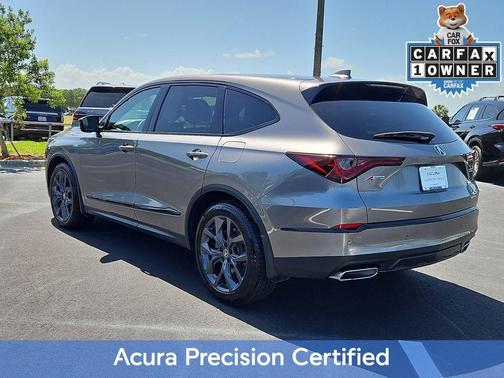 Liquid Carbon Metallic 2024 Acura MDX A-Spec