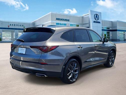 Liquid Carbon Metallic 2024 Acura MDX A-Spec