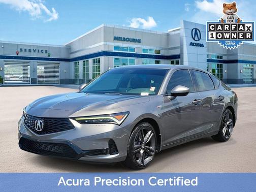 Liquid Carbon Metallic 2024 Acura Integra A-Spec