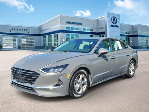 Hampton Gray 2021 Hyundai SONATA SE