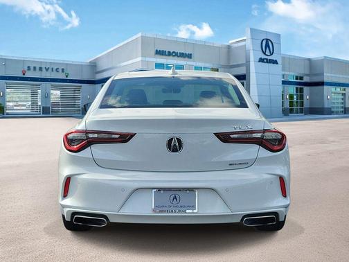Platinum White Pearl 2022 Acura TLX Technology