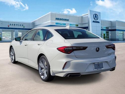 Platinum White Pearl 2022 Acura TLX Technology