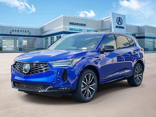 Blue 2026 Acura RDX A-Spec Advance Package