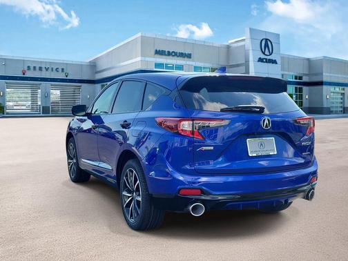 Blue 2026 Acura RDX A-Spec Advance Package