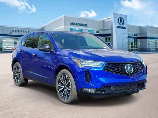 Blue 2026 Acura RDX A-Spec Advance Package