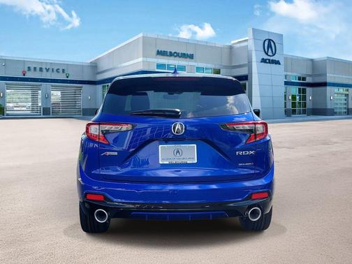 Blue 2026 Acura RDX A-Spec Advance Package