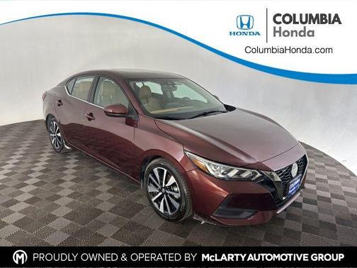 Rosewood Metallic 2023 Nissan Sentra SV