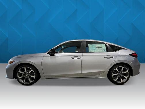 Solar Silver Metallic 2026 Honda Civic Hybrid Sport Touring
