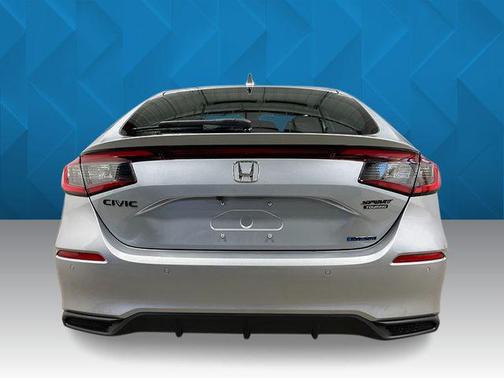 Solar Silver Metallic 2026 Honda Civic Hybrid Sport Touring