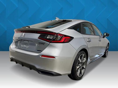 Solar Silver Metallic 2026 Honda Civic Hybrid Sport Touring