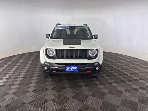 Alpine White Clearcoat 2021 Jeep Renegade Trailhawk