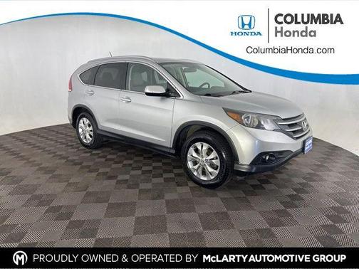 Alabaster Silver Metallic 2014 Honda CR-V EX-L