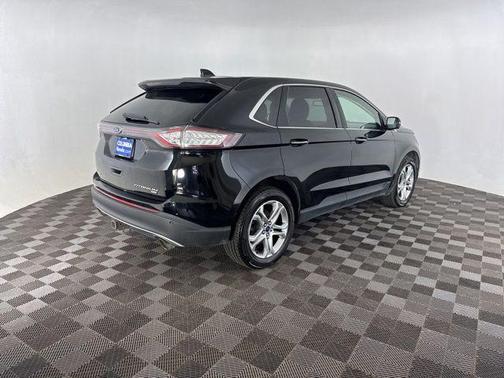 Shadow Black 2017 Ford Edge Titanium