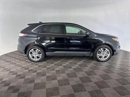 Shadow Black 2017 Ford Edge Titanium