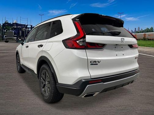 Platinum White Pearl 2026 Honda CR-V Hybrid TrailSport AWD
