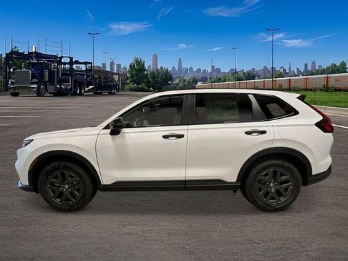 Platinum White Pearl 2026 Honda CR-V Hybrid TrailSport AWD