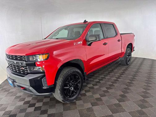 Red Hot 2022 Chevrolet Silverado 1500 Limited Custom Trail Boss