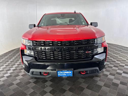 Red Hot 2022 Chevrolet Silverado 1500 Limited Custom Trail Boss