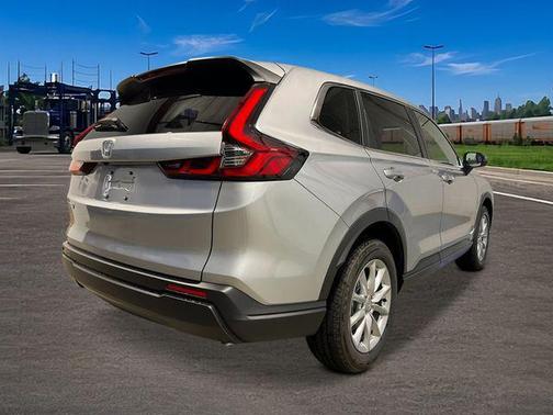 Solar Silver Metallic 2026 Honda CR-V EX AWD