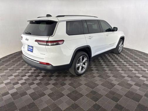 Bright White Clearcoat 2021 Jeep Grand Cherokee L Limited