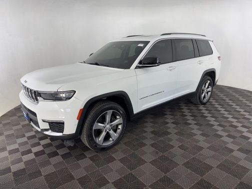 Bright White Clearcoat 2021 Jeep Grand Cherokee L Limited