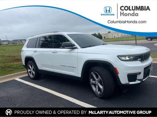 Bright White Clearcoat 2021 Jeep Grand Cherokee L Limited