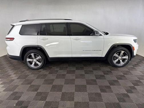 Bright White Clearcoat 2021 Jeep Grand Cherokee L Limited