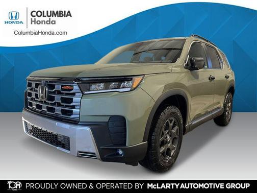 Green Metallic 2026 Honda Pilot TrailSport