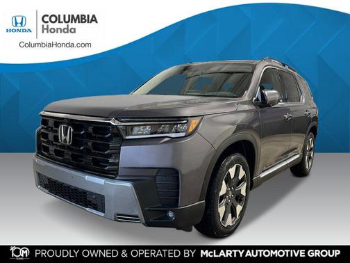 Modern Steel Metallic 2026 Honda Pilot Elite