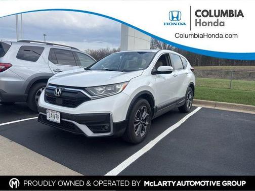 Platinum White Pearl 2020 Honda CR-V AWD EX-L