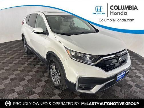 Platinum White Pearl 2020 Honda CR-V AWD EX-L