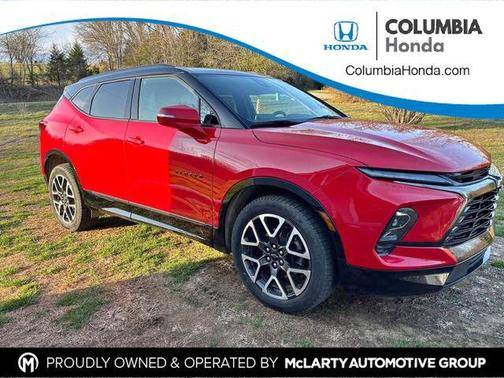 Red Hot 2023 Chevrolet Blazer RS