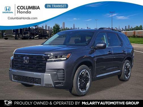 Modern Steel Metallic 2026 Honda Pilot Touring 8-Passenger