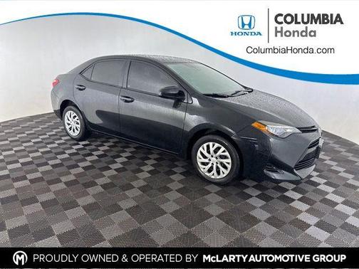 Black Sand Pearl 2017 Toyota Corolla LE