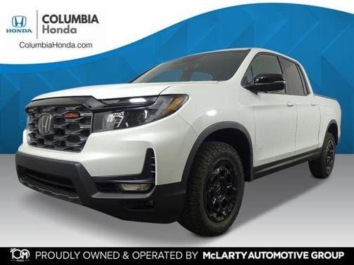 Platinum White Pearl 2026 Honda Ridgeline TrailSport+