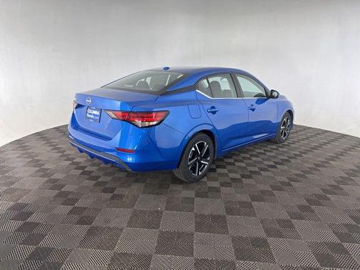 Electric Blue Metallic 2025 Nissan Sentra SV