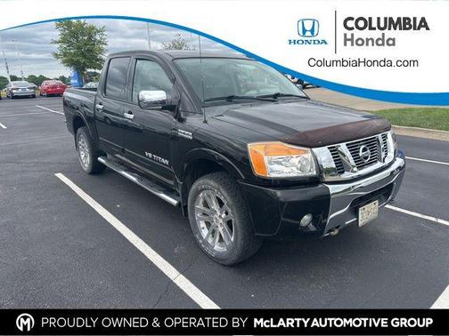 Galaxy Black Metallic 2012 Nissan Titan SL