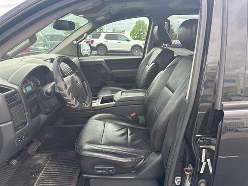 Galaxy Black Metallic 2012 Nissan Titan SL