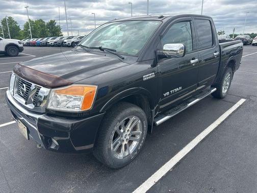 Galaxy Black Metallic 2012 Nissan Titan SL