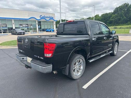Galaxy Black Metallic 2012 Nissan Titan SL