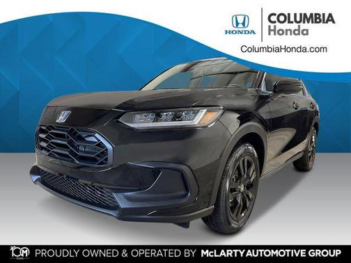 Crystal Black Pearl 2026 Honda HR-V AWD Sport