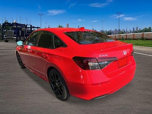 Rallye Red 2026 Honda Civic Hybrid Sport